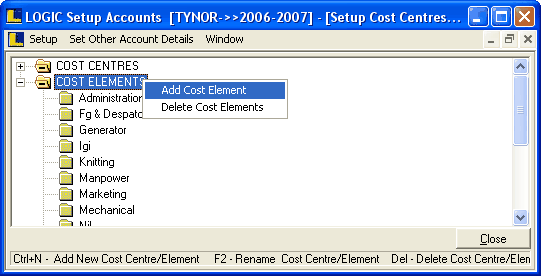 SetupCostCenter_AddElement