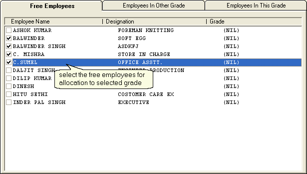 AllocateEmployeeToGrade_FreeEmp