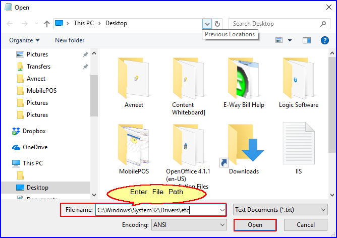 windows find file type