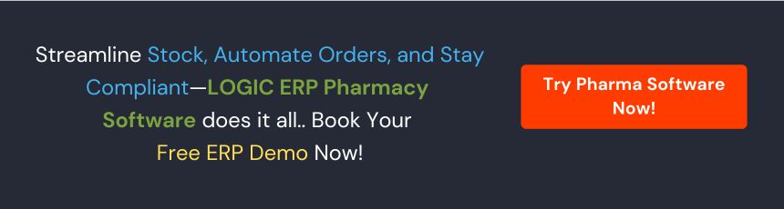 Book Demo of LOGIC ERP Pharma Software Now!