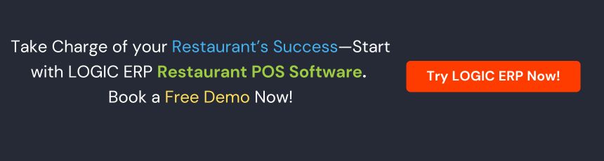 Book a Free Demo of LOGIC ERP Restaurant POS Software Now!