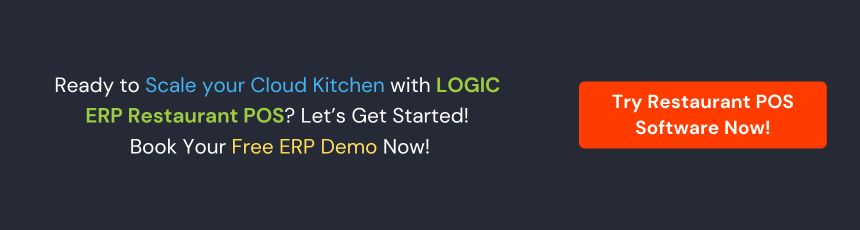 Book Demo of LOGIC ERP Restaurant POS Software Now!