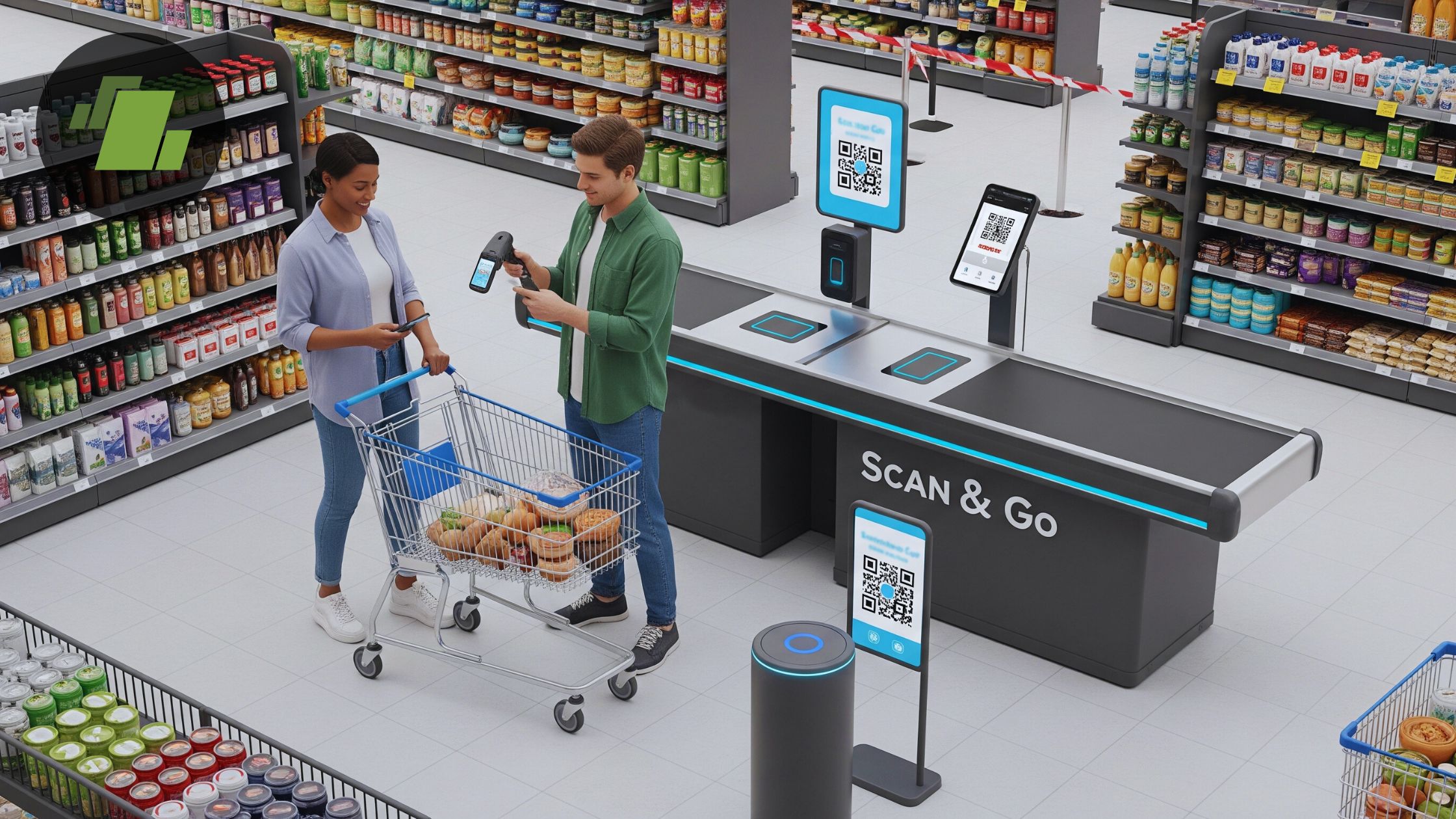 Make Your Grocery Store Contactless Retail Ready with Scan-and-Go