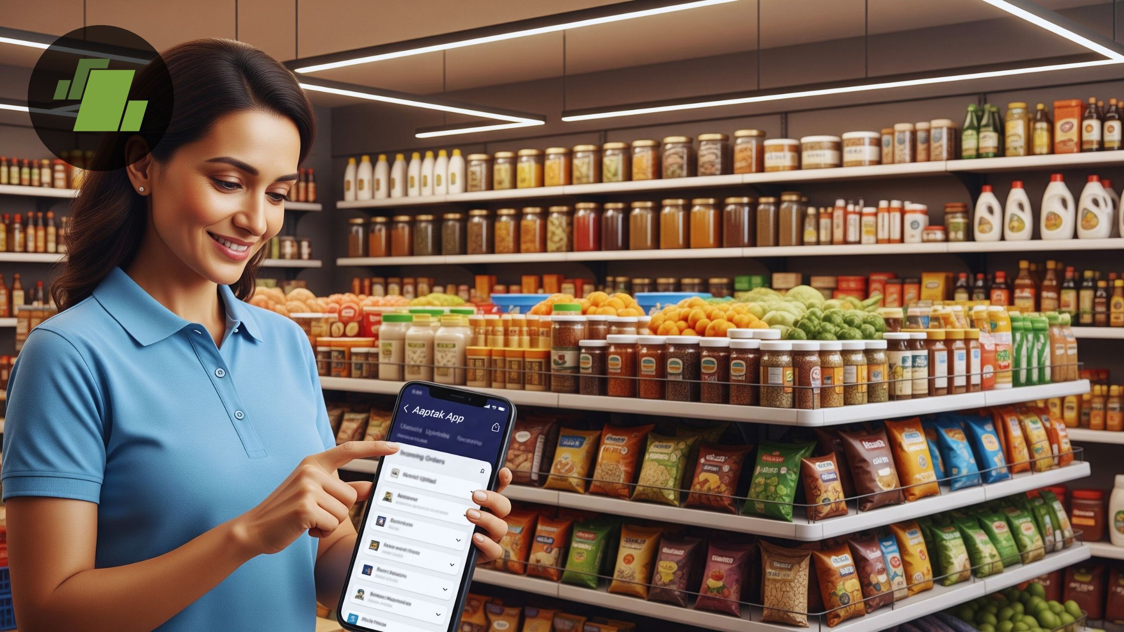 Using Aaptak App to Take Grocery & Kirana Store Online