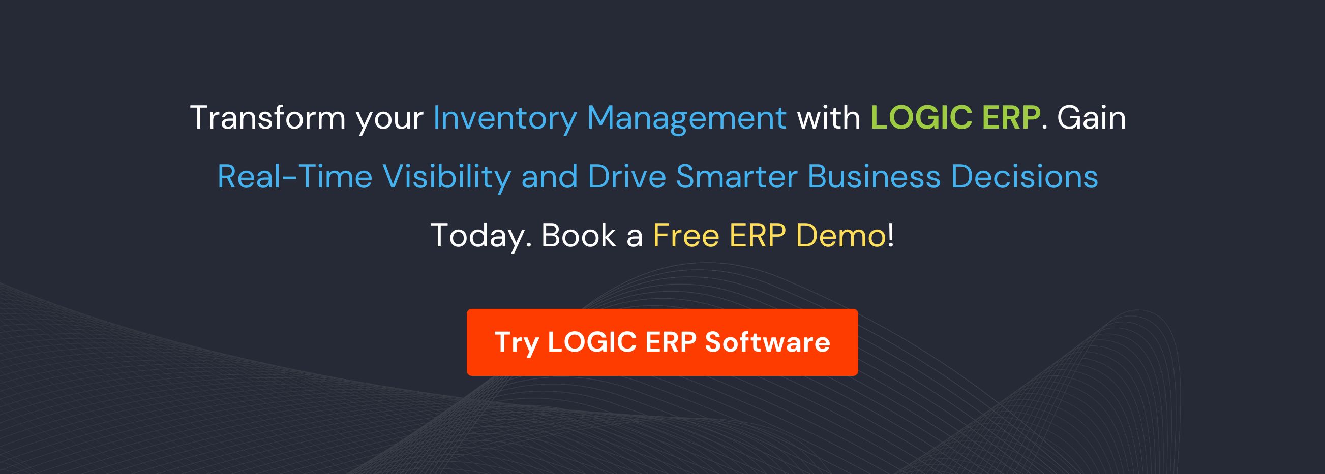 Book a Free Demo of LOGIC ERP Software Now!