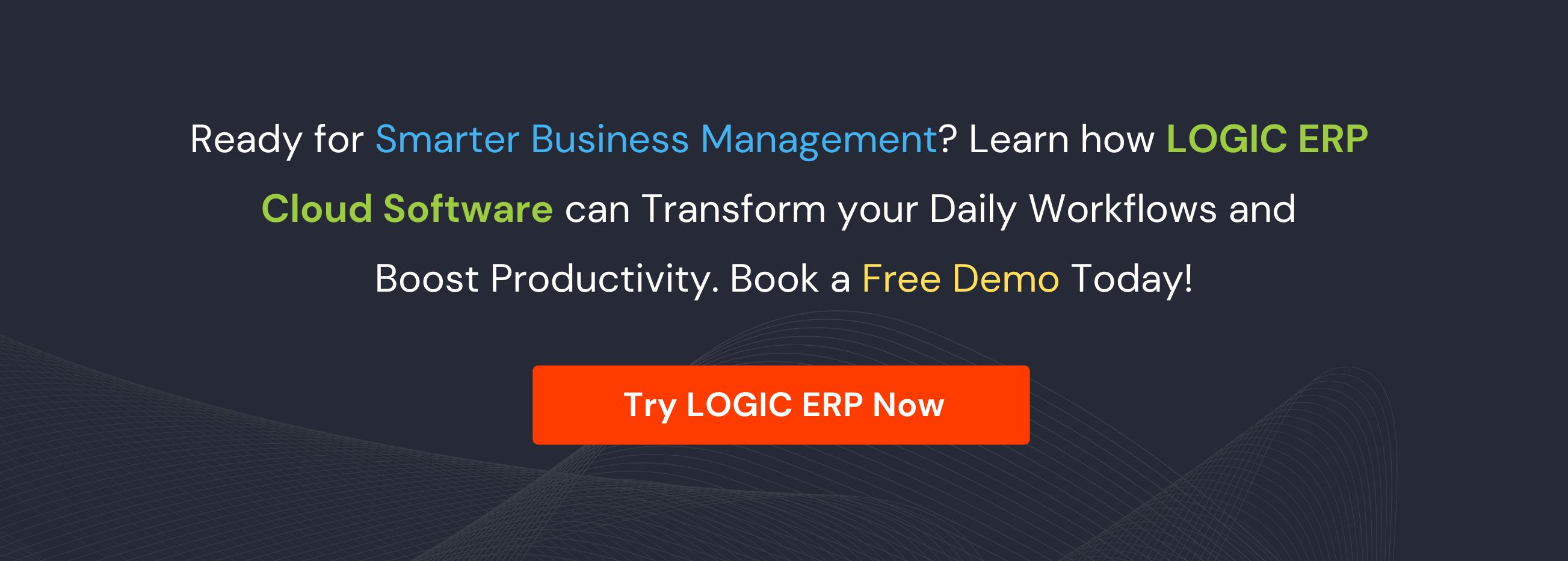 Book Demo of LOGIC ERP Cloud Software Now!