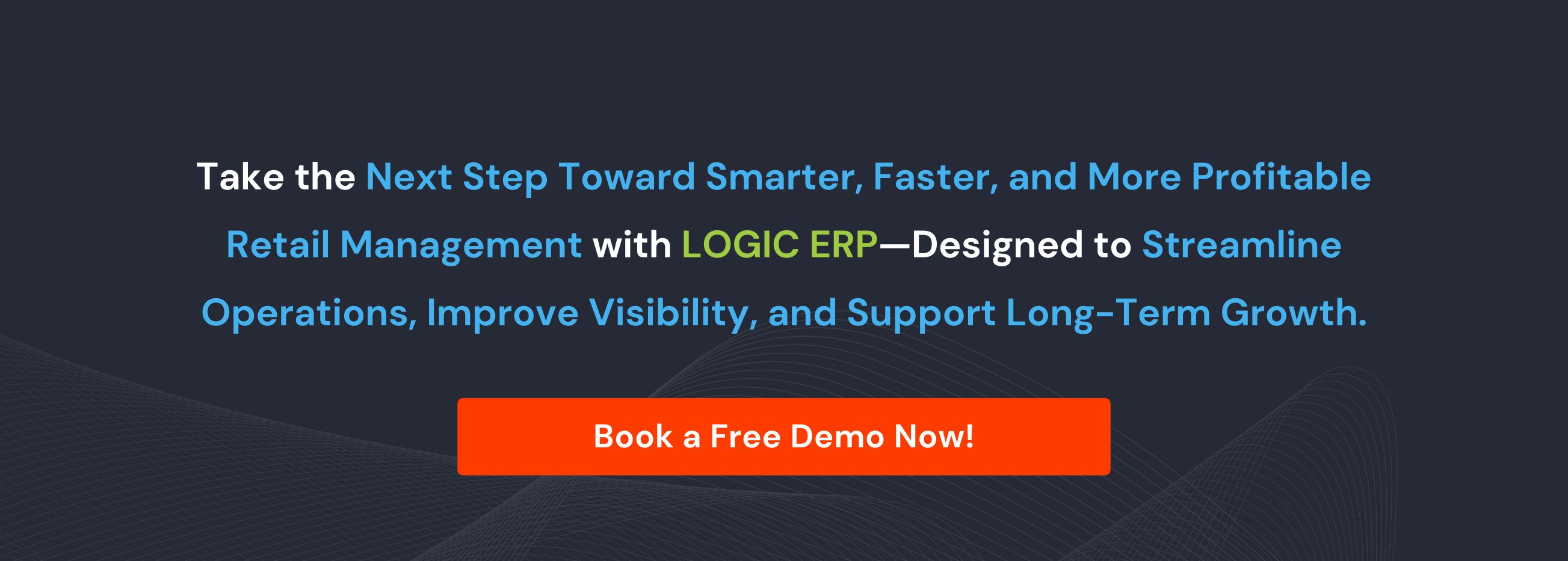 Book Demo of LOGIC ERP Retail Software Now!
