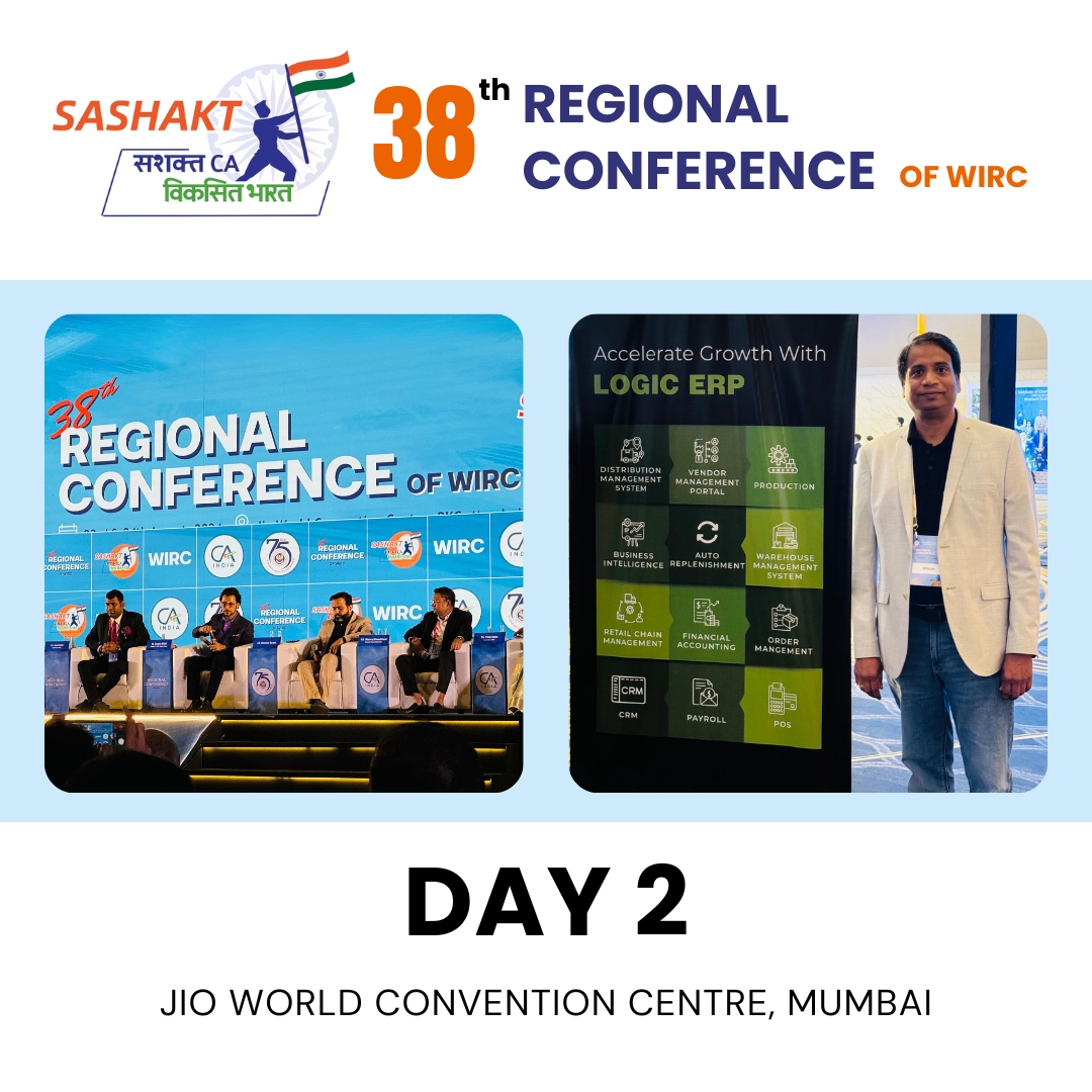 Day 2: Logic ERP at 38th Regional Conference of WIRC