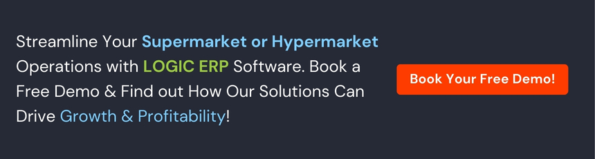 Get free LOGIC ERP Hypermarket Software demo now!