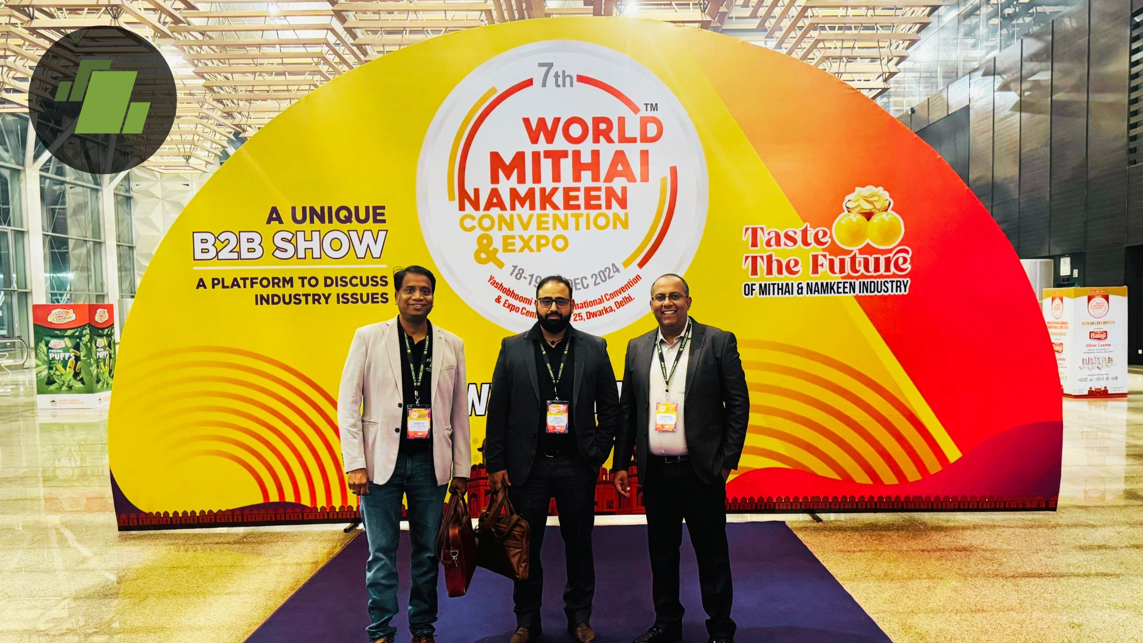 LOGIC ERP at 7th Edition World Mithai Namkeen Convention & Expo 2024, New Delhi