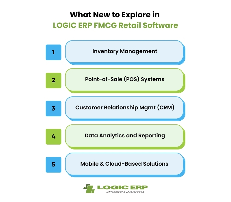 What New to Explore in LOGIC ERP FMCG Retail Software | Key Features