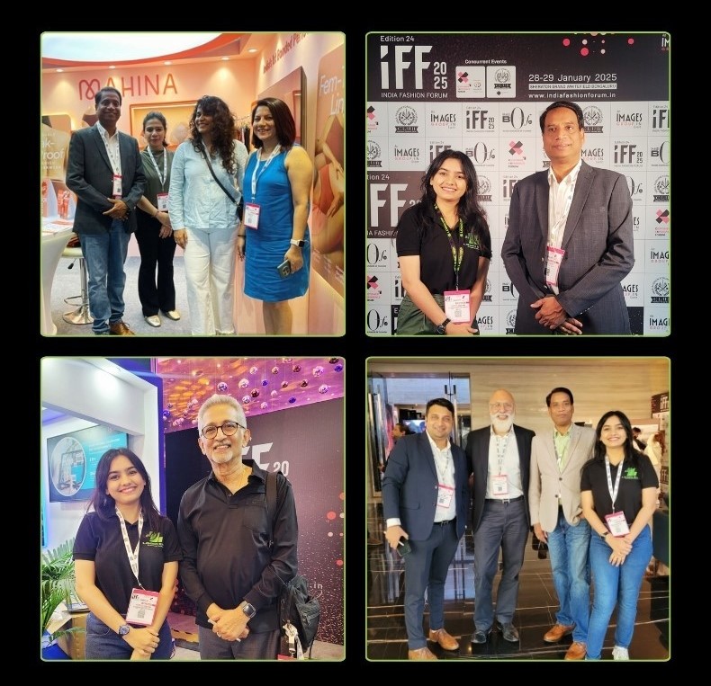 LOGIC ERP Team at India Fashion Forum (IFF) 2025