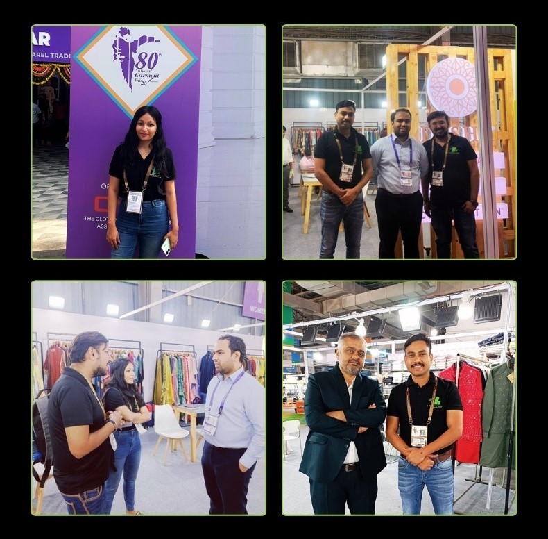 LOGIC ERP team at 80th National Garment Fair | CMAI | Bengaluru