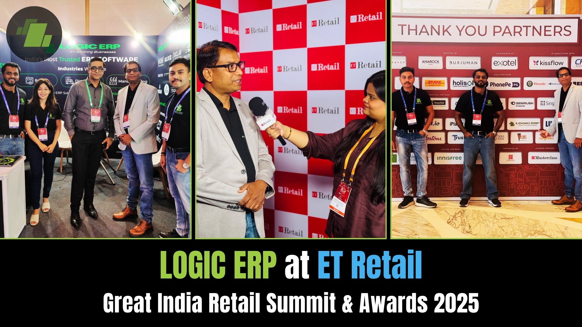 LOGIC ERP at ET Retail | Great India Retail Summit & Awards 2025