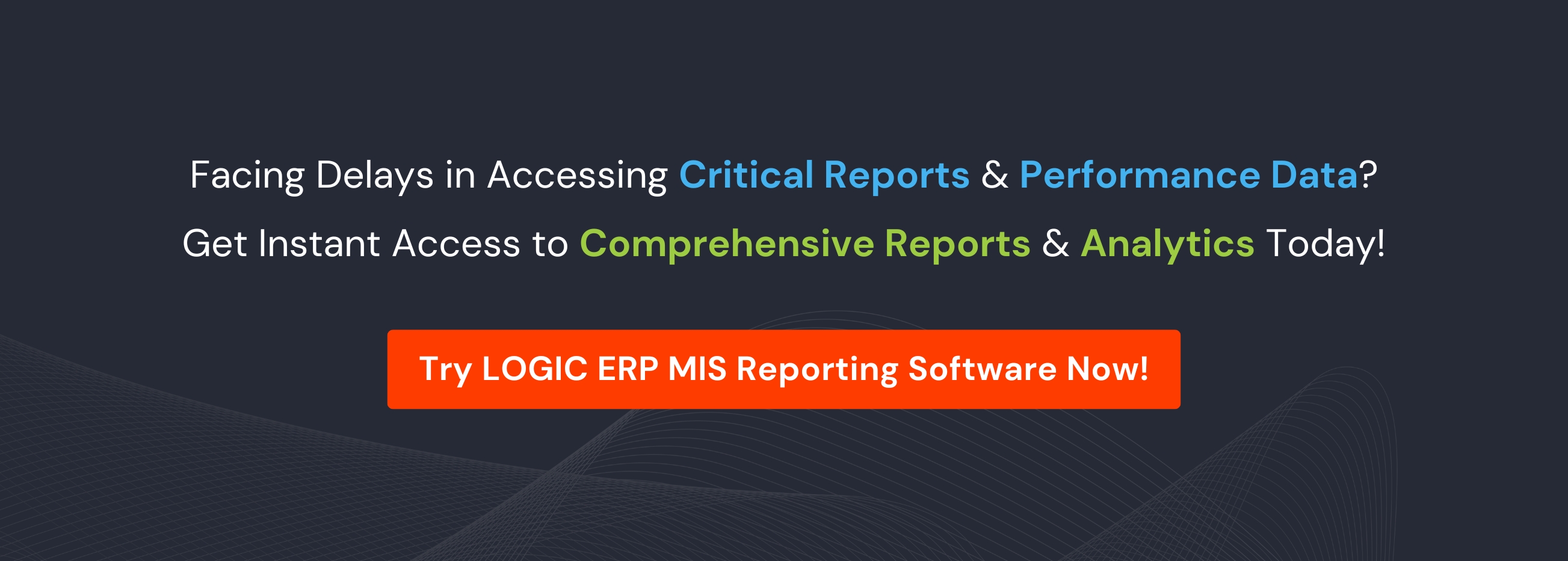 Book Demo of LOGIC ERP MIS Reporting Software Now!