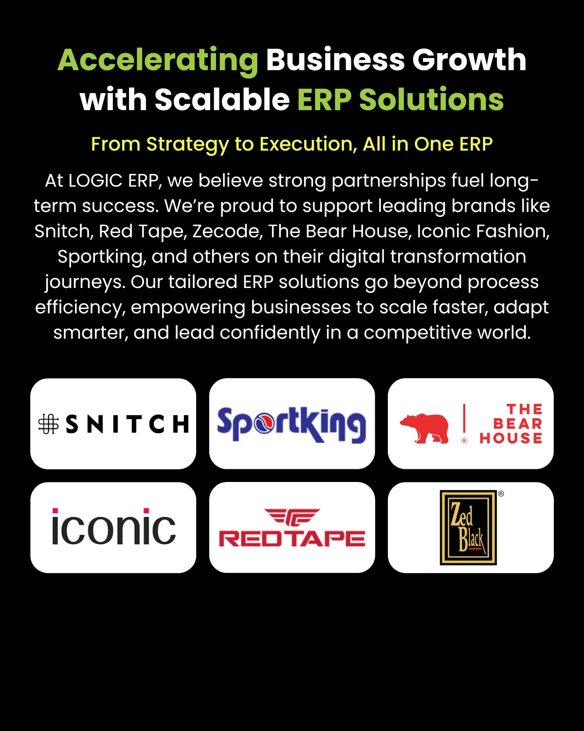 LOGIC ERP Enterprise Solution | Driving Retail Success