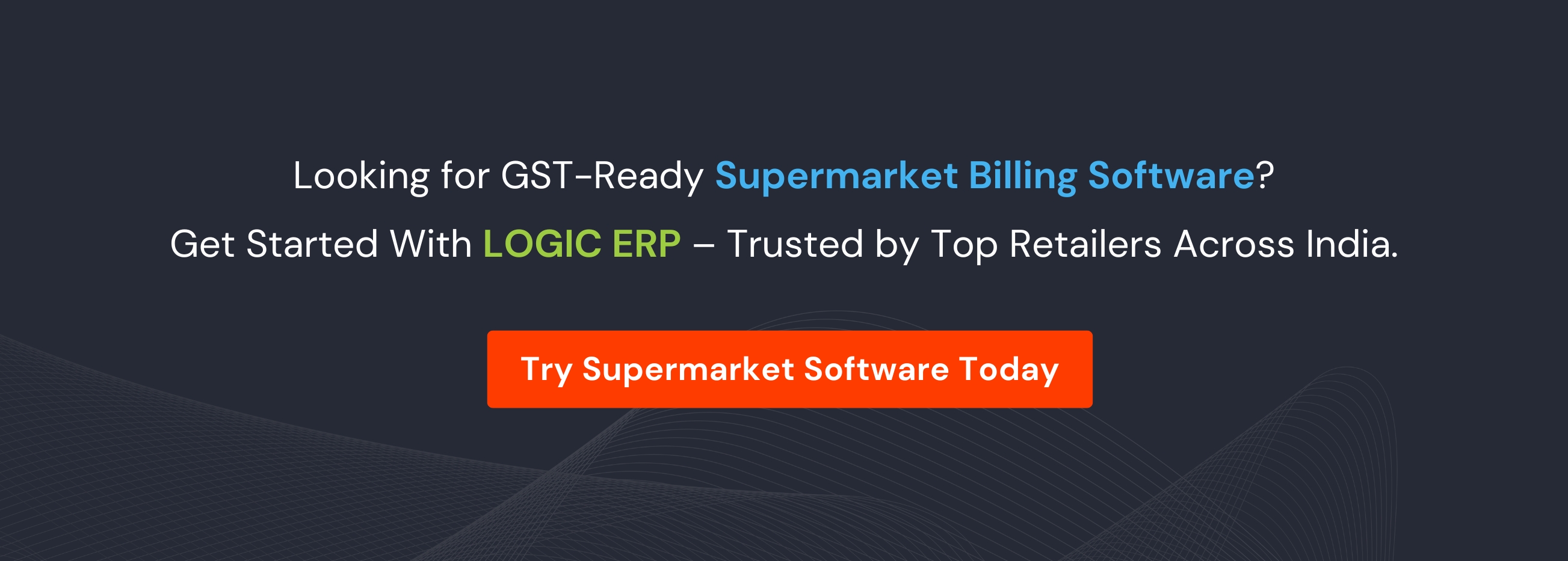 Book Demo of LOGIC ERP Supermarket Software Now!