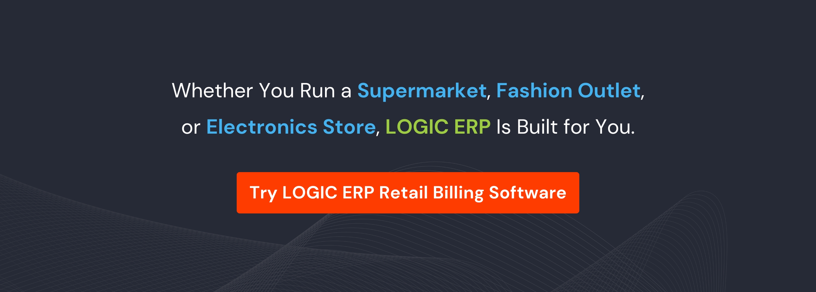 Book Demo of LOGIC ERP Retail Software Now!