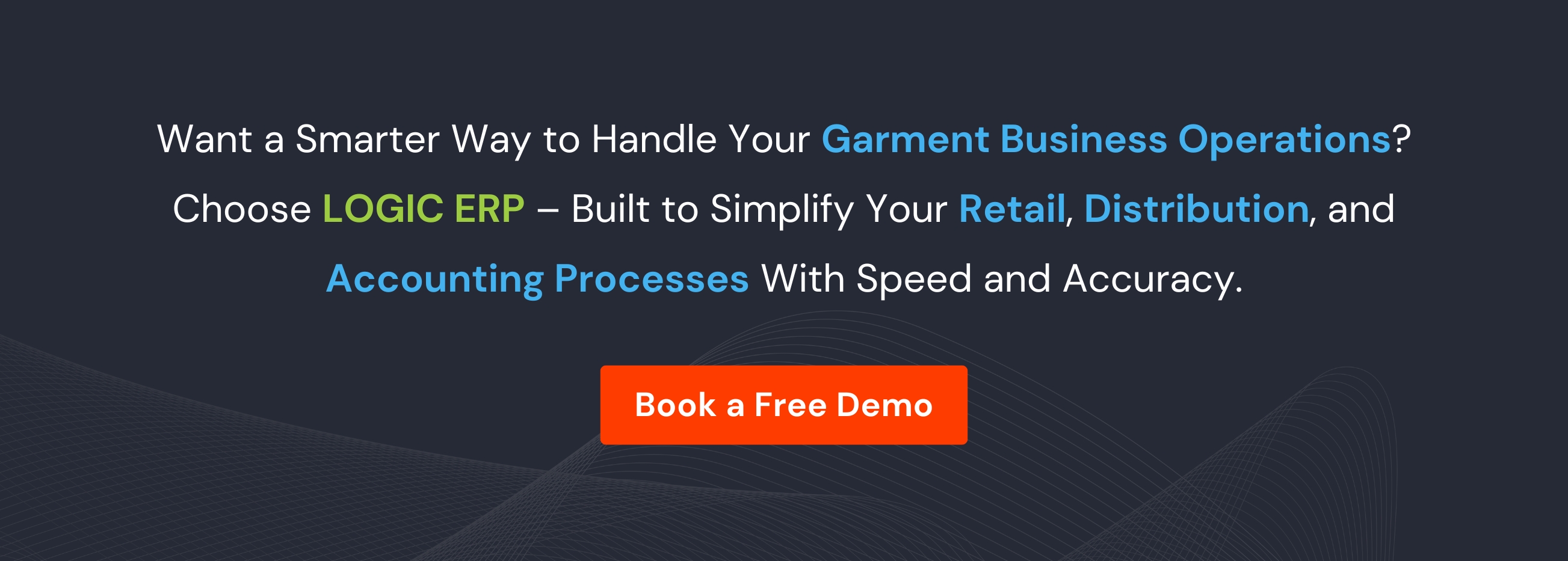 Book Demo of LOGIC ERP Garment Software Now!
