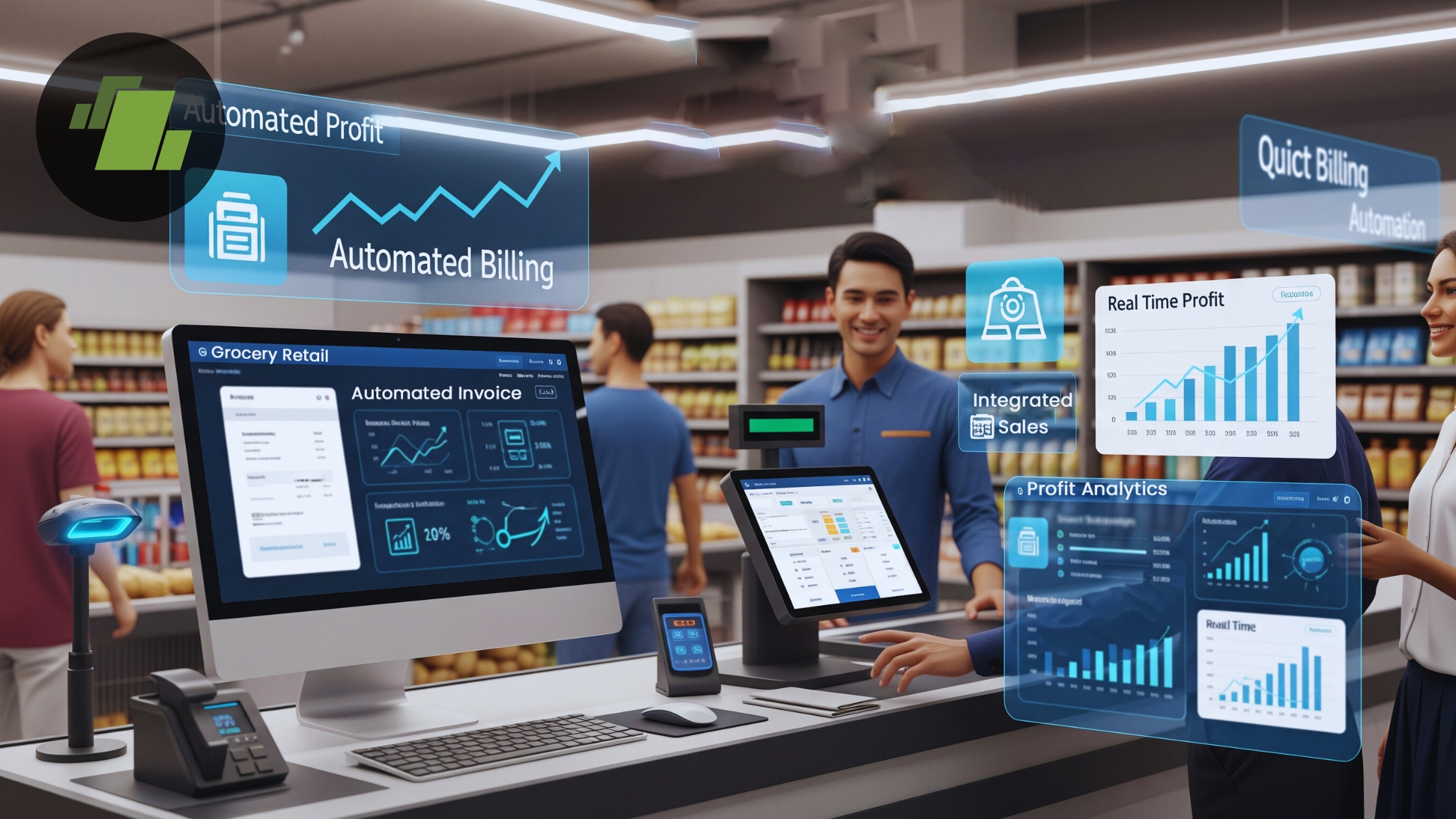 How Billing Automation Improves Profit Margins for Grocery Retailers