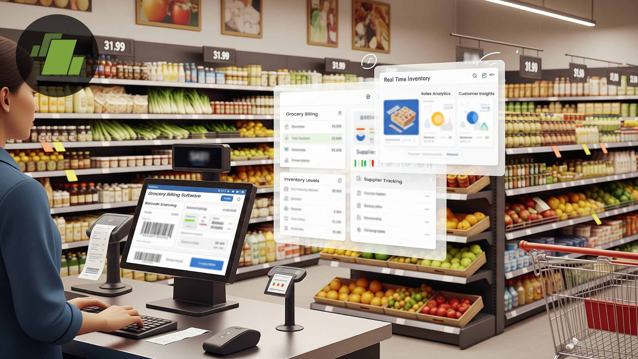 Common Grocery Store Challenges Solved by Retail Software