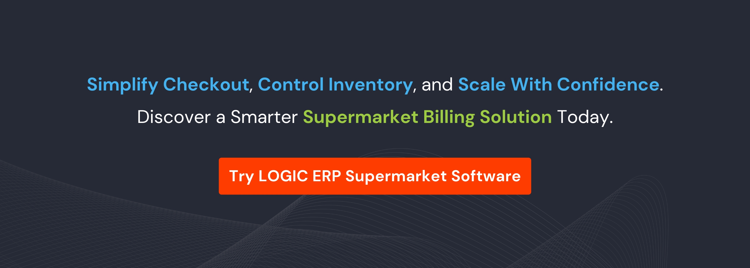 Book Demo of LOGIC ERP Supermarket Billing Software Now!