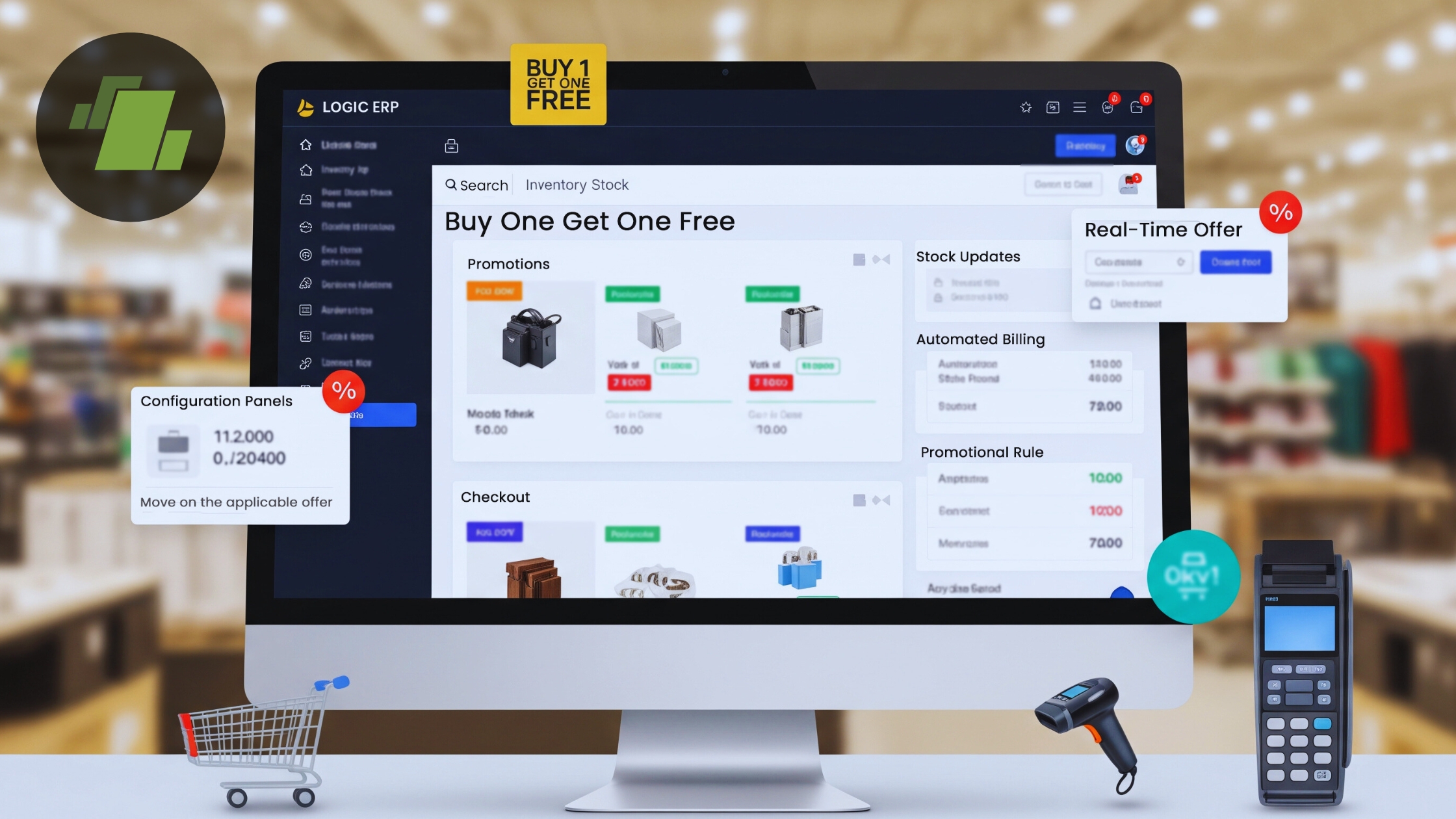 How to Configure Buy One Get One Free (BOGO) Promotional Scheme in LOGIC ERP: Step-by-Step Guide
