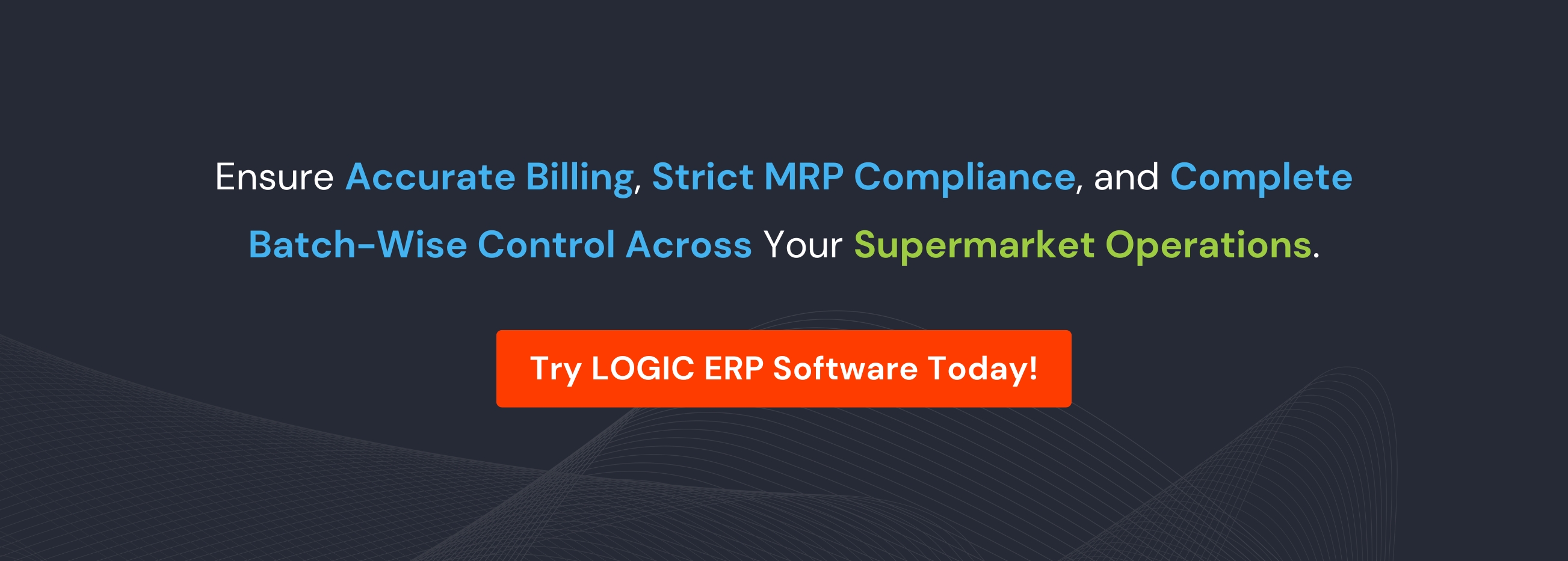 Book a Free Demo of LOGIC ERP Supermarket Software Now!