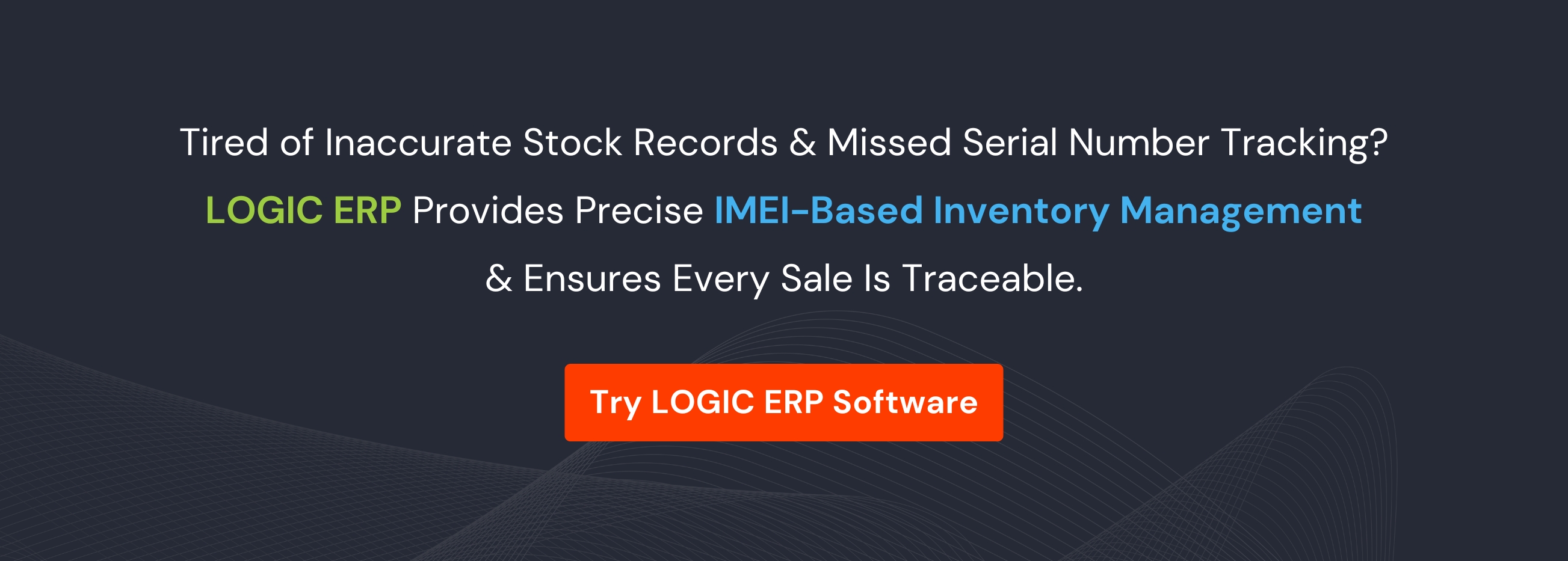 Book Demo of LOGIC ERP Software Now!