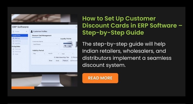 How to Set Up Customer Discount Cards in ERP Software – Step-by-Step Guide