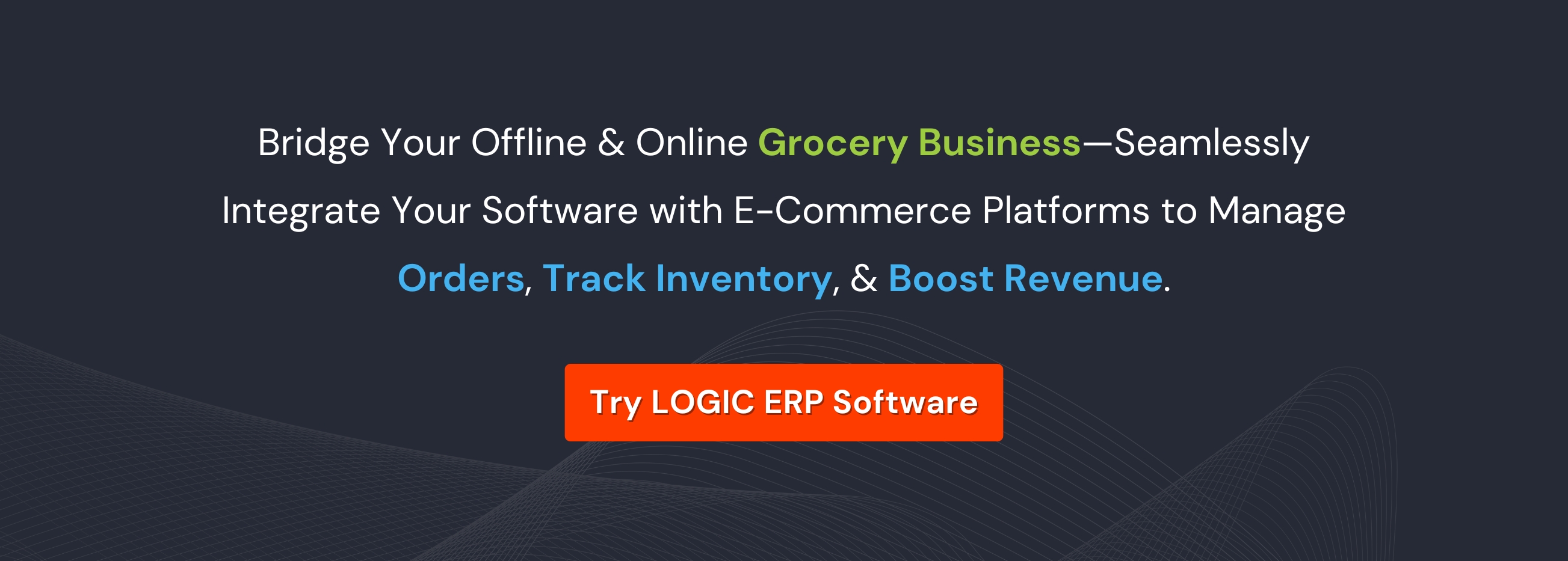 Book a Free Demo of LOGIC ERP Grocery Software Now!