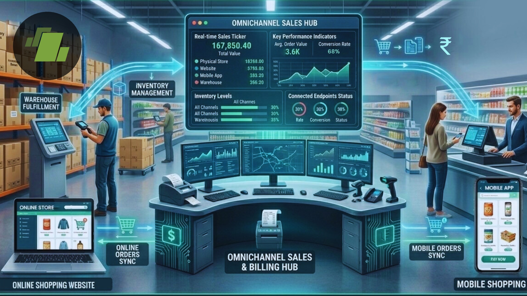 How Omnichannel Retail Works with POS & Billing Software