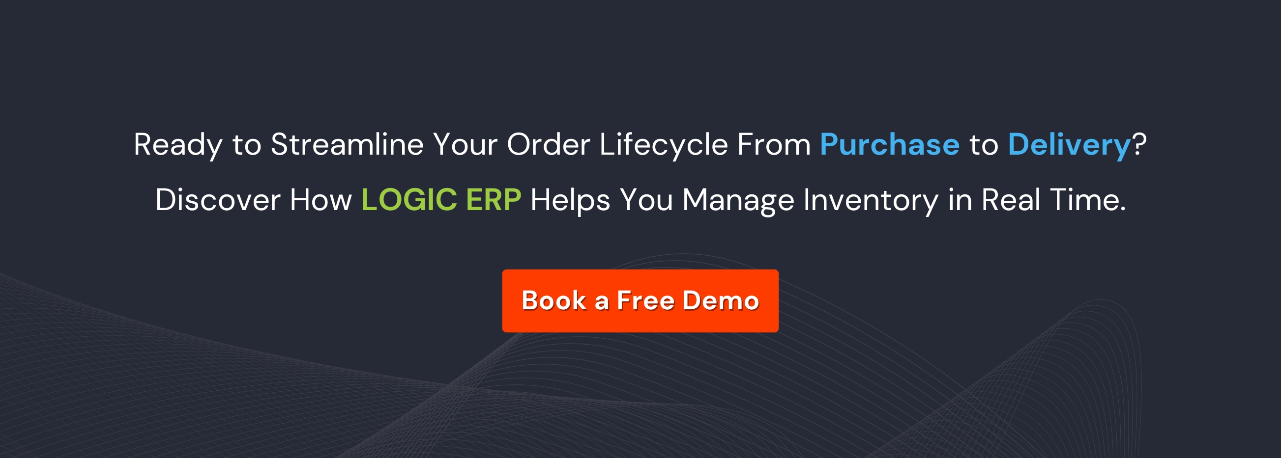 Book a Free Demo of LOGIC ERP Software Now!