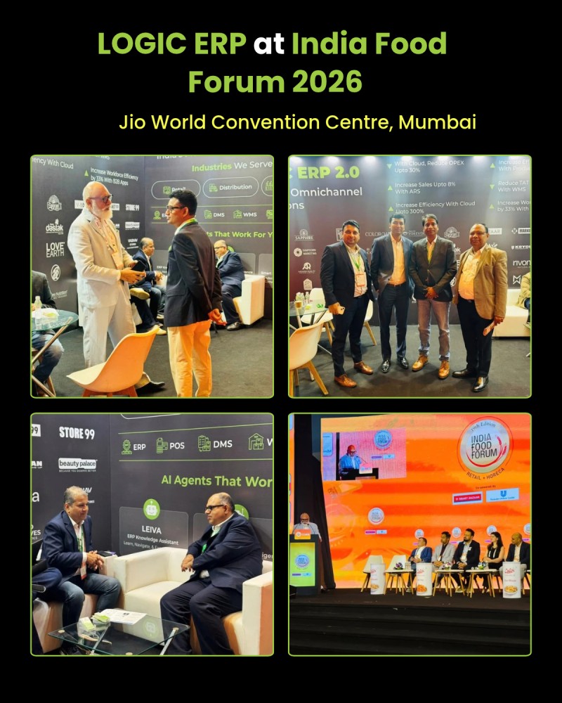 LOGIC ERP at India Food Forum, IFF 2026