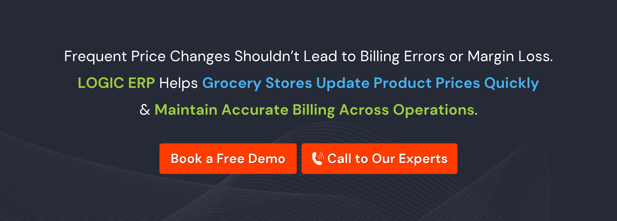 Book a Free Demo of LOGIC ERP Software Now!
